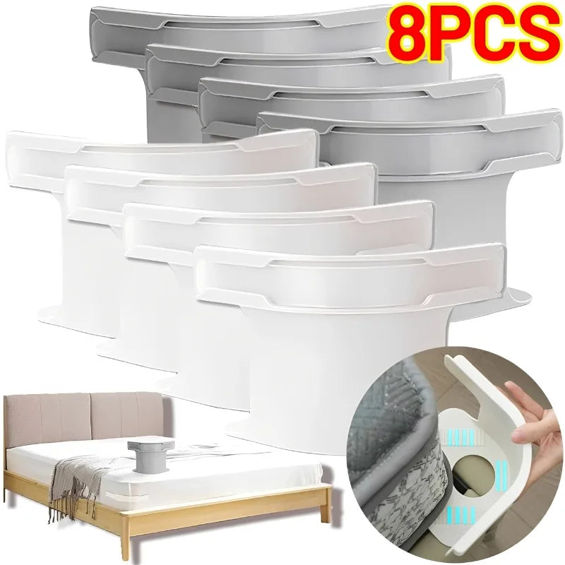 8/1PCS Invisible Bedsheet Corner Tightener Clips Multifunctional Bed Sheet Bed Cover Fastener Single Quilt Covers Fixed Clips Quake