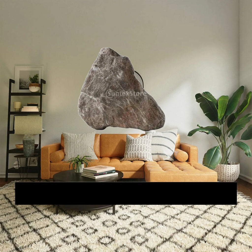 Lightweight Foam Rock Prop for Garden Display Artificial Stone Decor Photography Background Quake A535x22x27