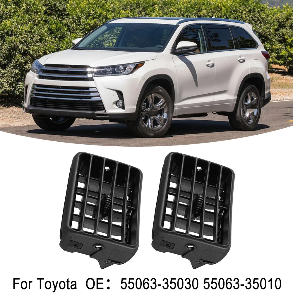 Aftermarket Air Vent Front Center Dash Grill Dash Air Vent Repair Made Of ABS Material No Deformation Over Aftermarket Quake
