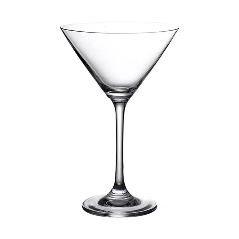 Cocktail glass Triangle glass Martini Creative tall glass bar Classic mixers Quake 190ML M
