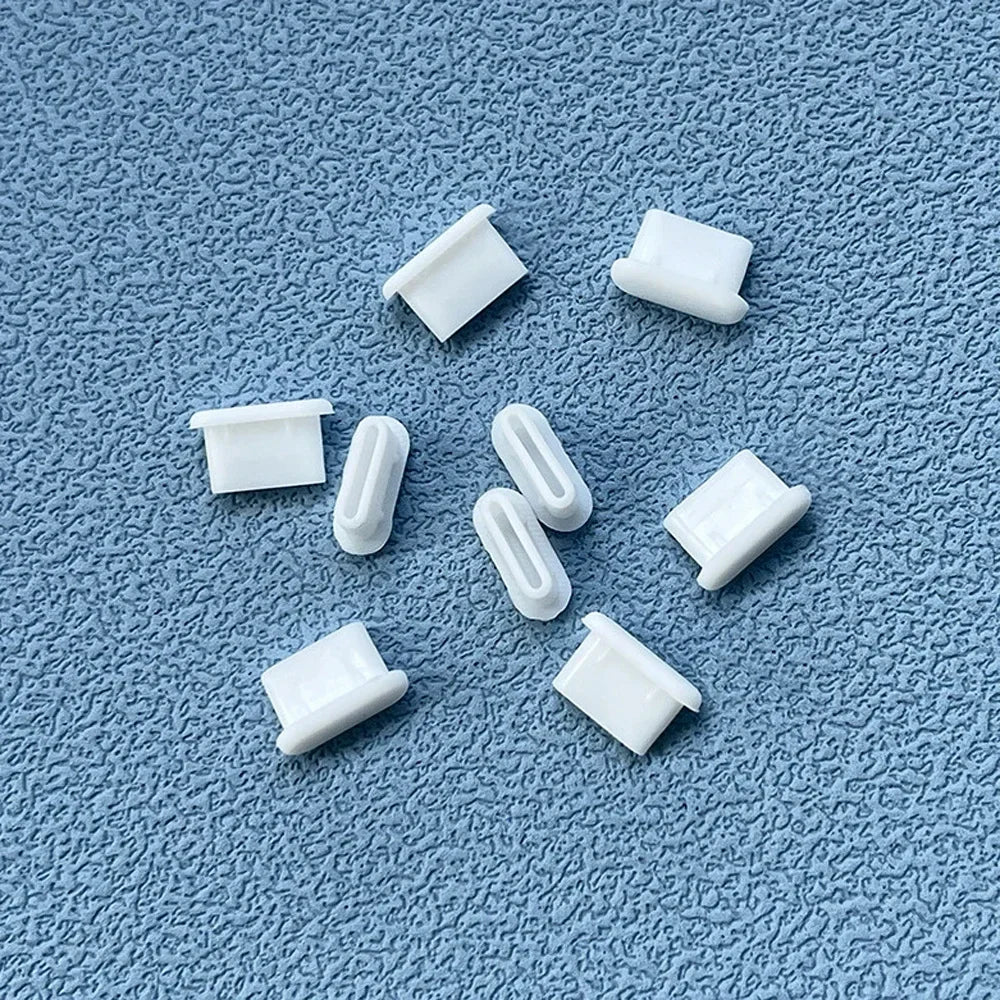 Cover Phone USB 10/30/50PCS Type-C Silicone Dust Plugs Charging Port Protector Type C Anti-dust Cap for Samsung Xiaomi Huawei Quake