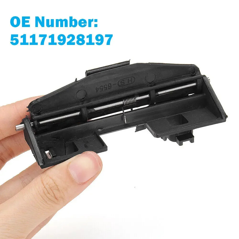 For BMW E32 E34 5 7 Series 530i 540i 740iL 740i 525iT M5 525i 535i 735i 735iL 750iL 51171928197 Fuel Door Flap Hinge Gas Tank Quake Default Title