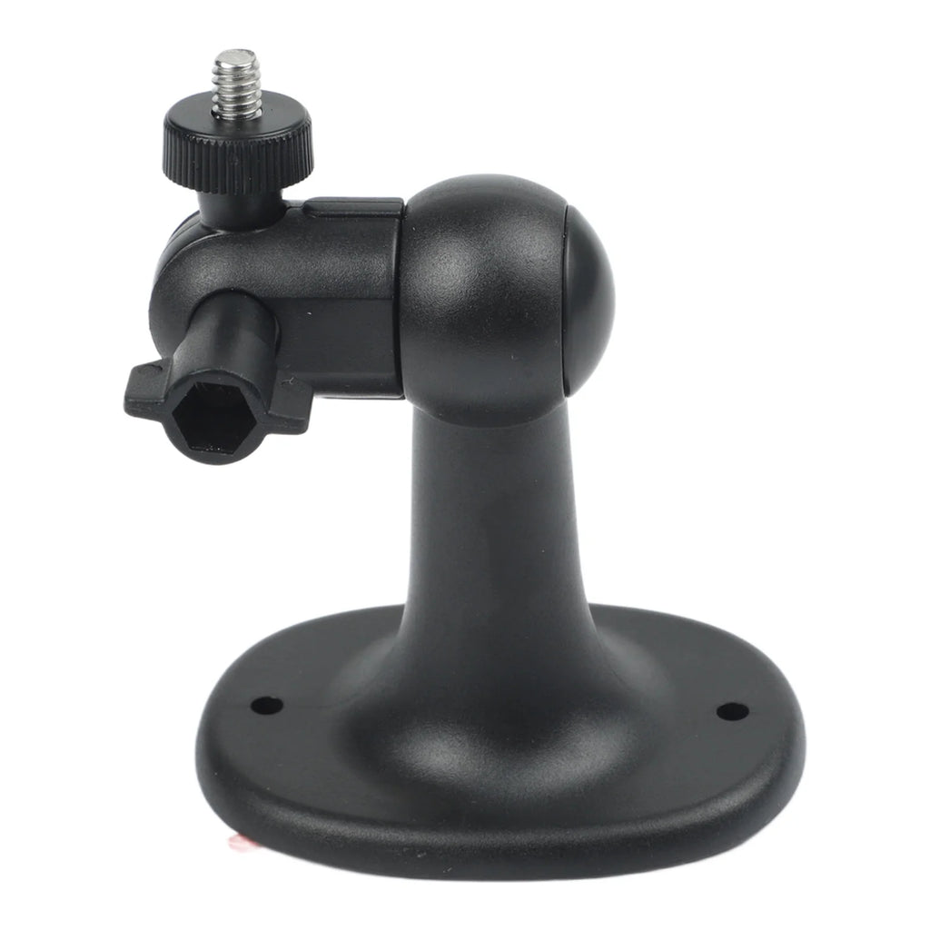 ABS Wall Mount with 360 Degree Rotation for Ring Up and Outdoor for Cam Plus Suitable for Both Indoor and Outdoor Use Quake black