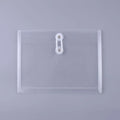 Thickened A5/A6 File Folder Transparent Waterproof File Bag Plastic Filling Organizer Gift Quake A5-Horizontal Style