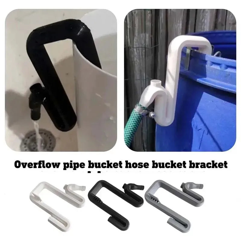 Self Priming Siphon Hose No-Drill Overflow Pipe Effortless Auto Drain & Fill Rainwater Transfer & Overflow Pipe Solution Quake