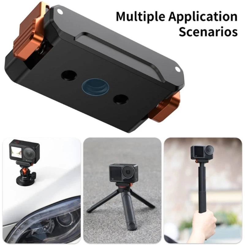 Quick Release Adapter Base Mount for Action 4/3 Protective Case 1/4inch Screw Adapter Mount Accessories K1KF Quake China Mainland
