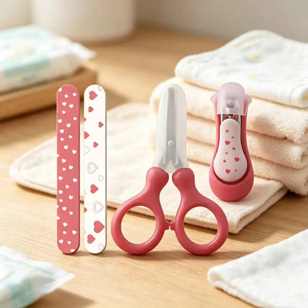 Storage Set Baby's Nail Clippers Kits baby nail trimmer Children's Care Tools For Kids Nail Clipper Scissors Nail Clippers Quake