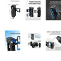 Handheld Camera Cage Grip with Mounting Holes for Video Cages Camera Handle K1KF Quake CN