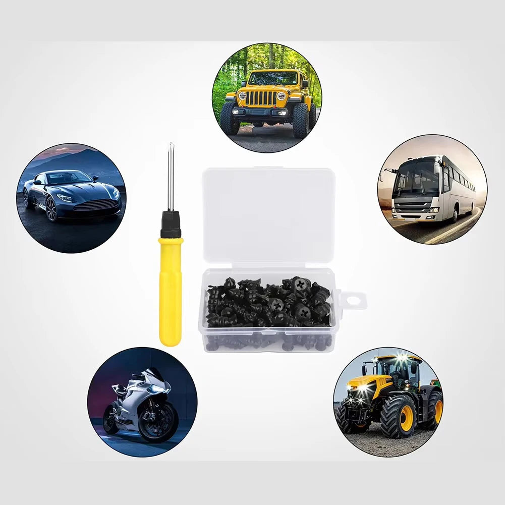 Portable Tire Repair Kit Tire Repair Kit Diagnostic Tool Rubber Nail Kit High-grade Carbon Steel Portable Convenience Quake