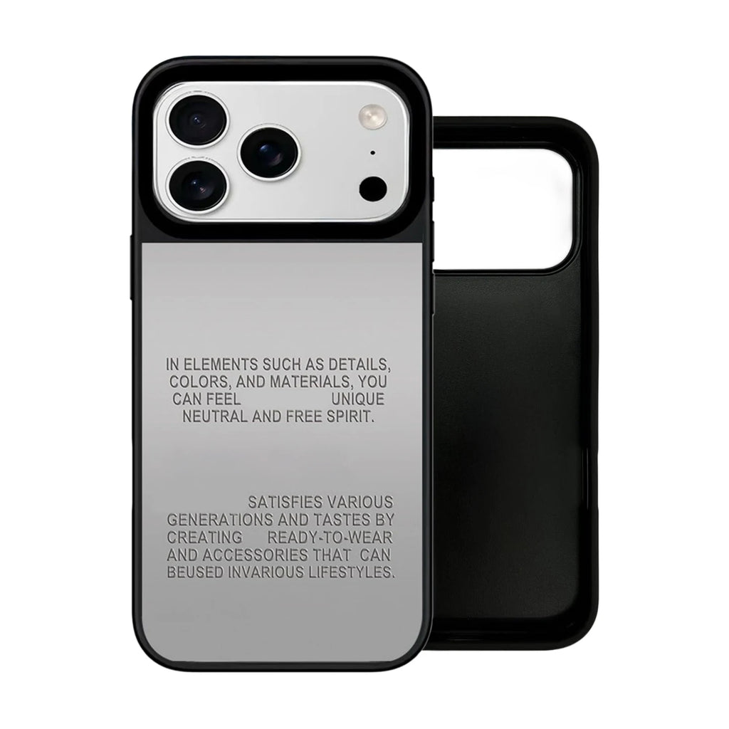 6090487 Mirror Surface Magnetic Phone Case Cover for IPhone 13 14 15 16 17 18 Pro Max Case Multicolor Quake