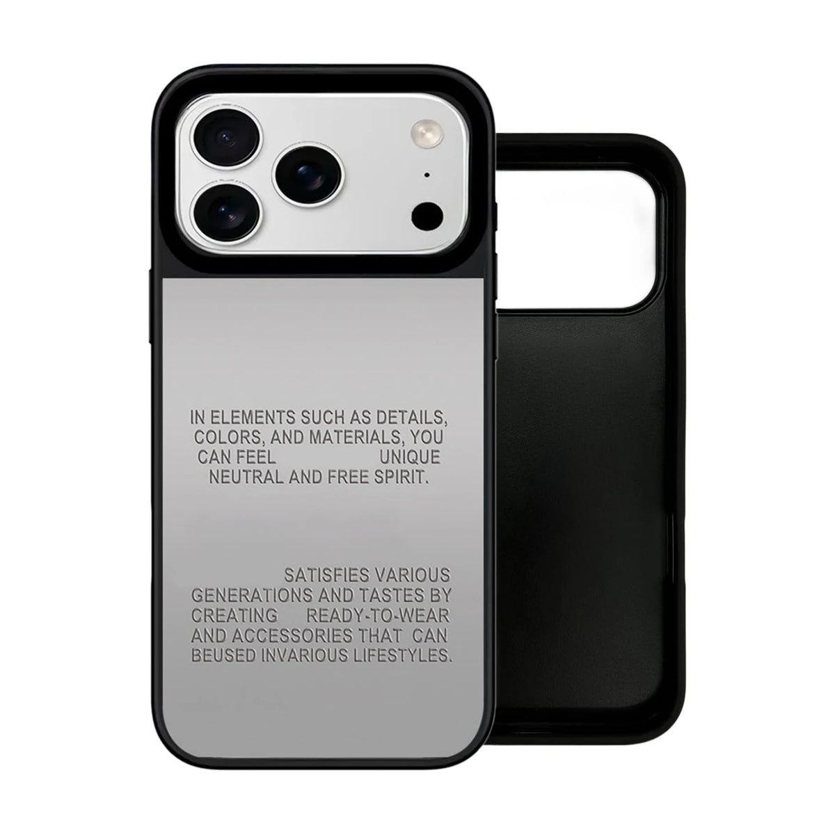 6090487 Mirror Surface Magnetic Phone Case Cover for IPhone 13 14 15 16 17 18 Pro Max Case Multicolor Quake
