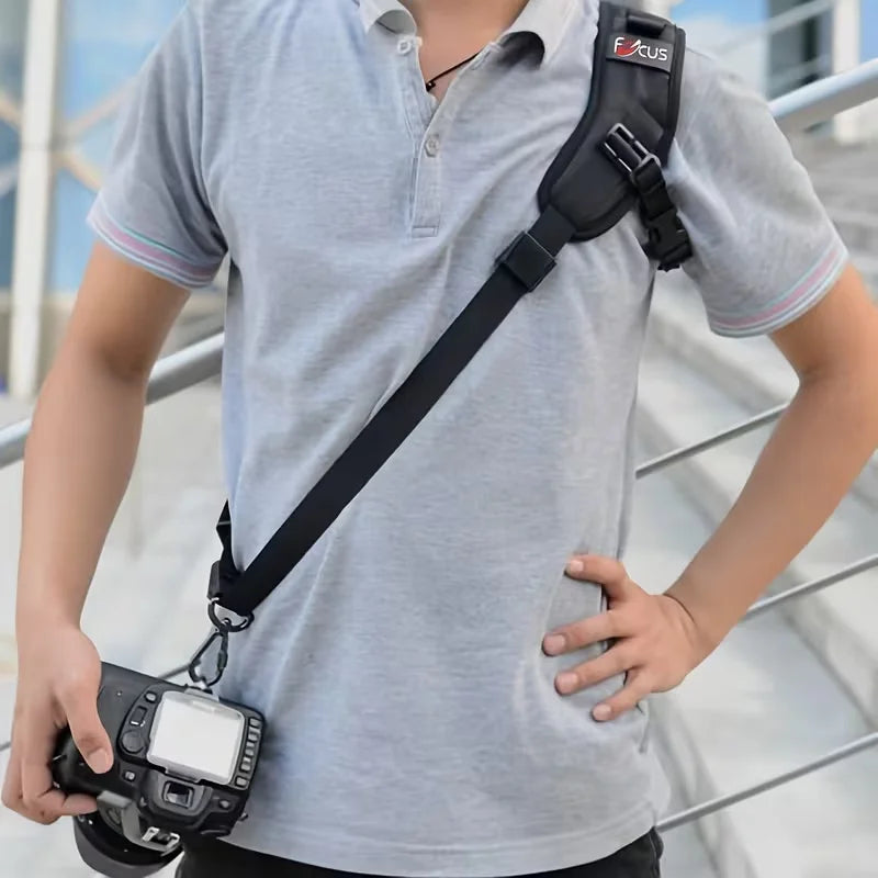 1pc DSLR F-1 Professional Shoulder Strap for Quick Shooters And Photographers,Single Shoulder Camera Strap For Camera DSLR Quake