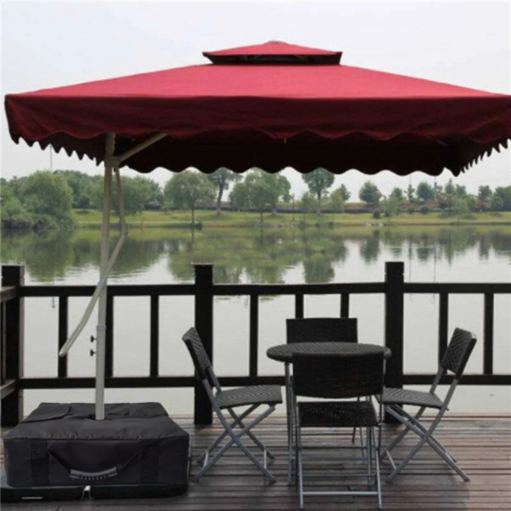Outdoors Beach Wind-Proof Detachable Tent Accessories Fixed Sandbag Umbrella Sandbag Parasol Base Stand Sun Umbrella Base Quake
