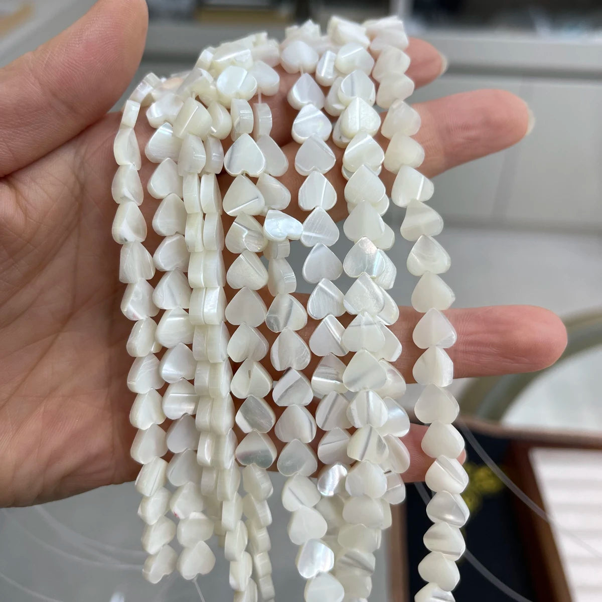 DIY Shell Isolation Beads Trochus Shell Gloss Beads For Jewelry Making DIY Necklace Bracelet Earrings Accessory Quake