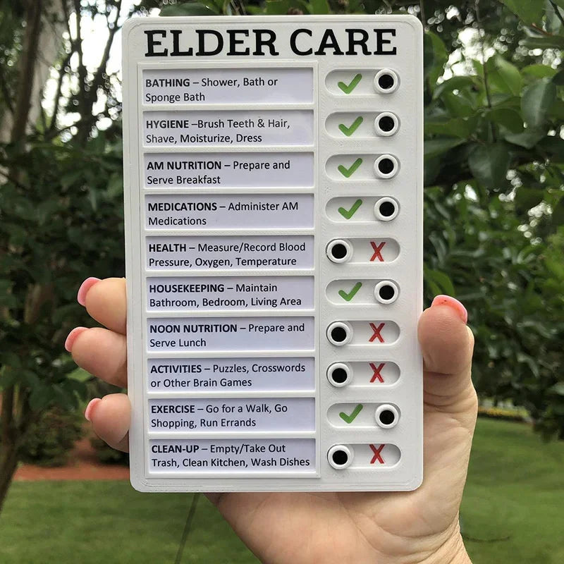 Reusable My Chores Checklist Daily Planner Memo Plastic Board Chore Chart Responsibility Behavior for Kid Self-discipline Card Quake