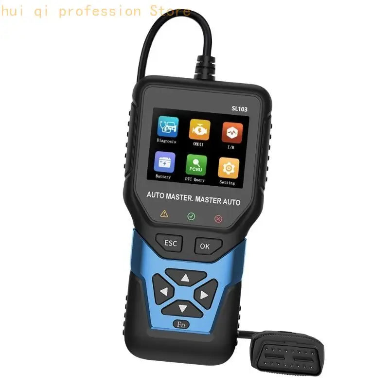Advanced EOBD Reader Fault Code Rubber Live Variable Monitoring Dense Plan For DIY Car Repairs H8WE Quake