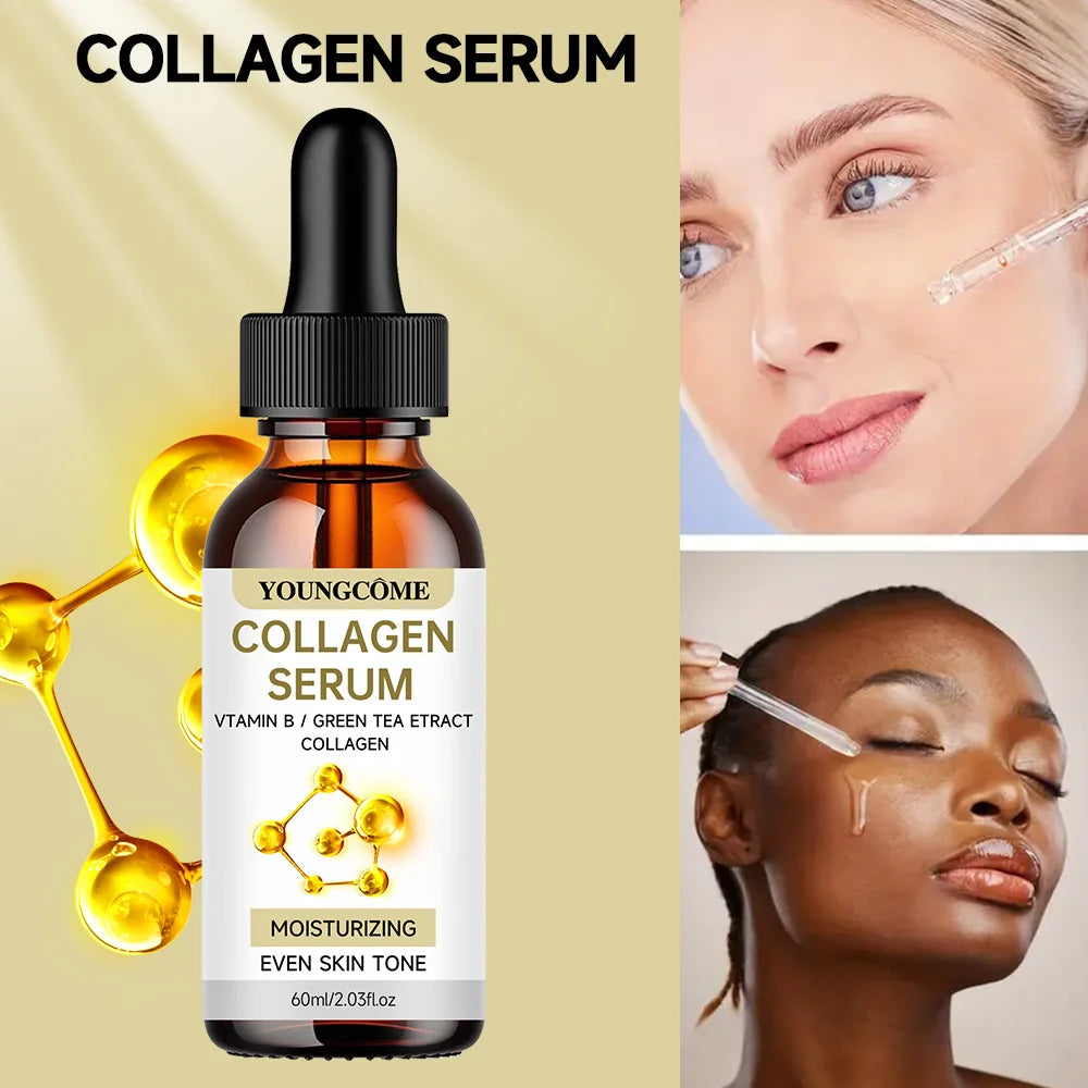 Collagen Serum Wrinkle Removal Dark Corrector Lifting Firming Exfoliating Anti aging Whitening Skin Care Boosts Elasticity Quake