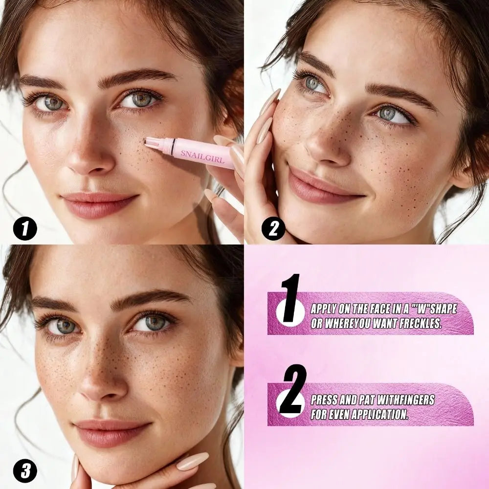 Tool Waterproof Fake Freckles Pen Quick-Drying Long Lasting Spot Pen Lifelike Freckle Pen Face Quake