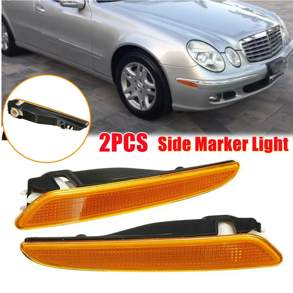 Auto Car Parts Right Left Side Marker Bumper Turn Signal Light Lamp For Benz W211 E Class 2007 2008 2009 Quake
