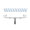 Aluminum alloy Adjustable Paint Roller Wall Ceilings Alat Replacements Accessory Roller Paint Brushes Wall Painting Tools Quake Blue Set