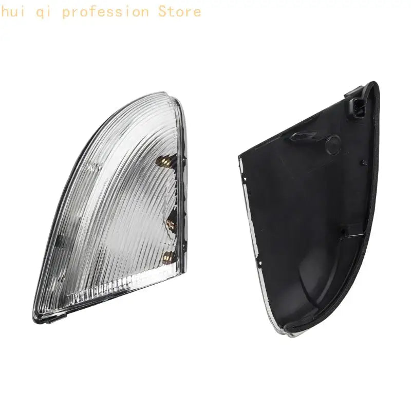 Mirror Side Marker Lamp 68064948AA for Listed 2009-2018 Mirror Light Replacement, Black Rear Housing and Clear Lens H8WE Quake left and right CN