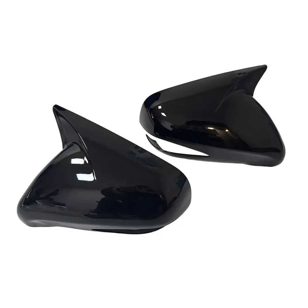 For LHD Lexus IS350 IS250 ES350 2008-2012 Car Sticker Rearview Side Mirror Cover Wing Cap Exterior Door Rear View Case Trim ABS Quake