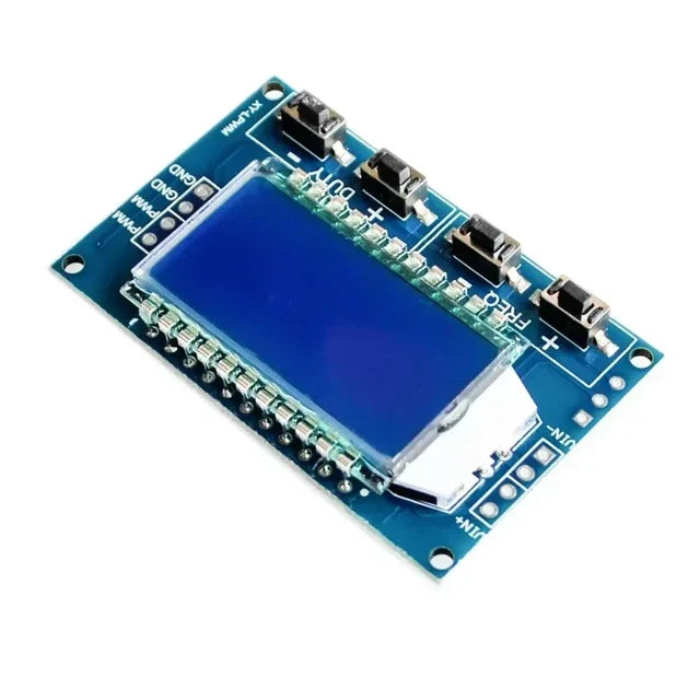 1Hz-150Khz Signal Generator PWM Board Module Pulse Frequency Duty Cycle Adjustable Module LCD Display 3.3V-30V 1Hz - 150Khz Quake XY-LPWM