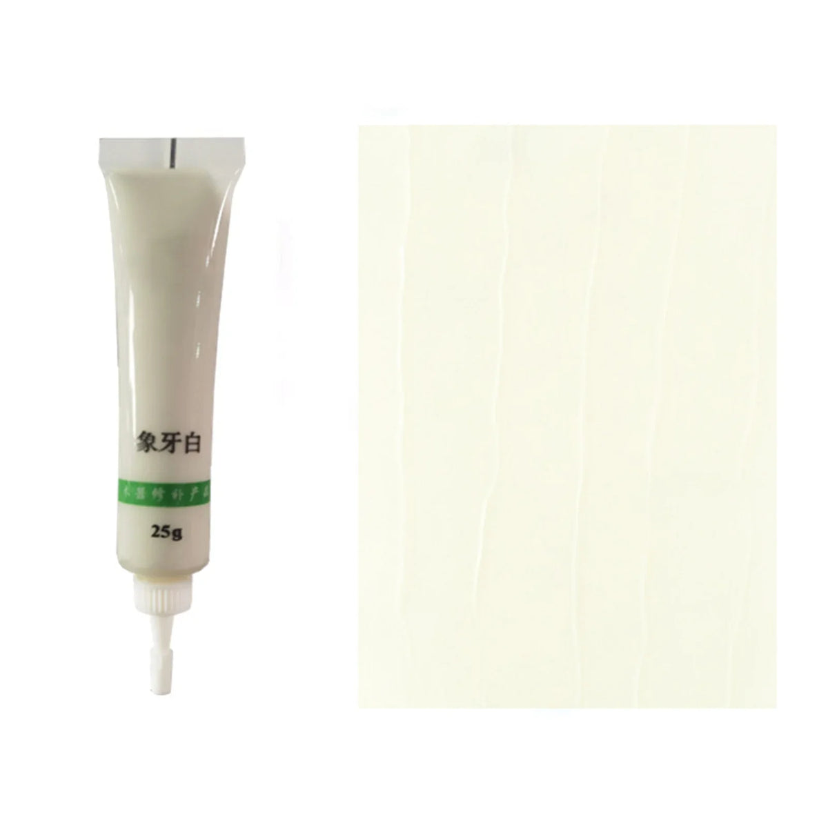 Wood Furniture Refinishing Paste Wood Floor Table Door Cabinet Scratch Fast Remover Repair Paint 27 Colors Wax For Furniture 25g Quake Lvory White