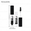 Long-lasting Waterproof Eyebrow Styling Soap, Transparen Eyebrow Gel with Brush, Natural Eyebrows Styles, Quick Onset and Drying Quake 01
