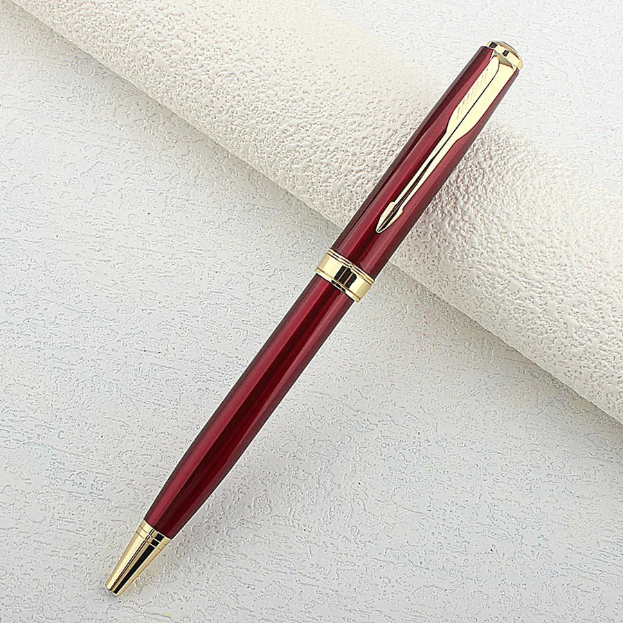 High Quality Multiple Colour Metal Ballpoint Pens Administrative Office Stationery Luxurs Blue Ink Quake