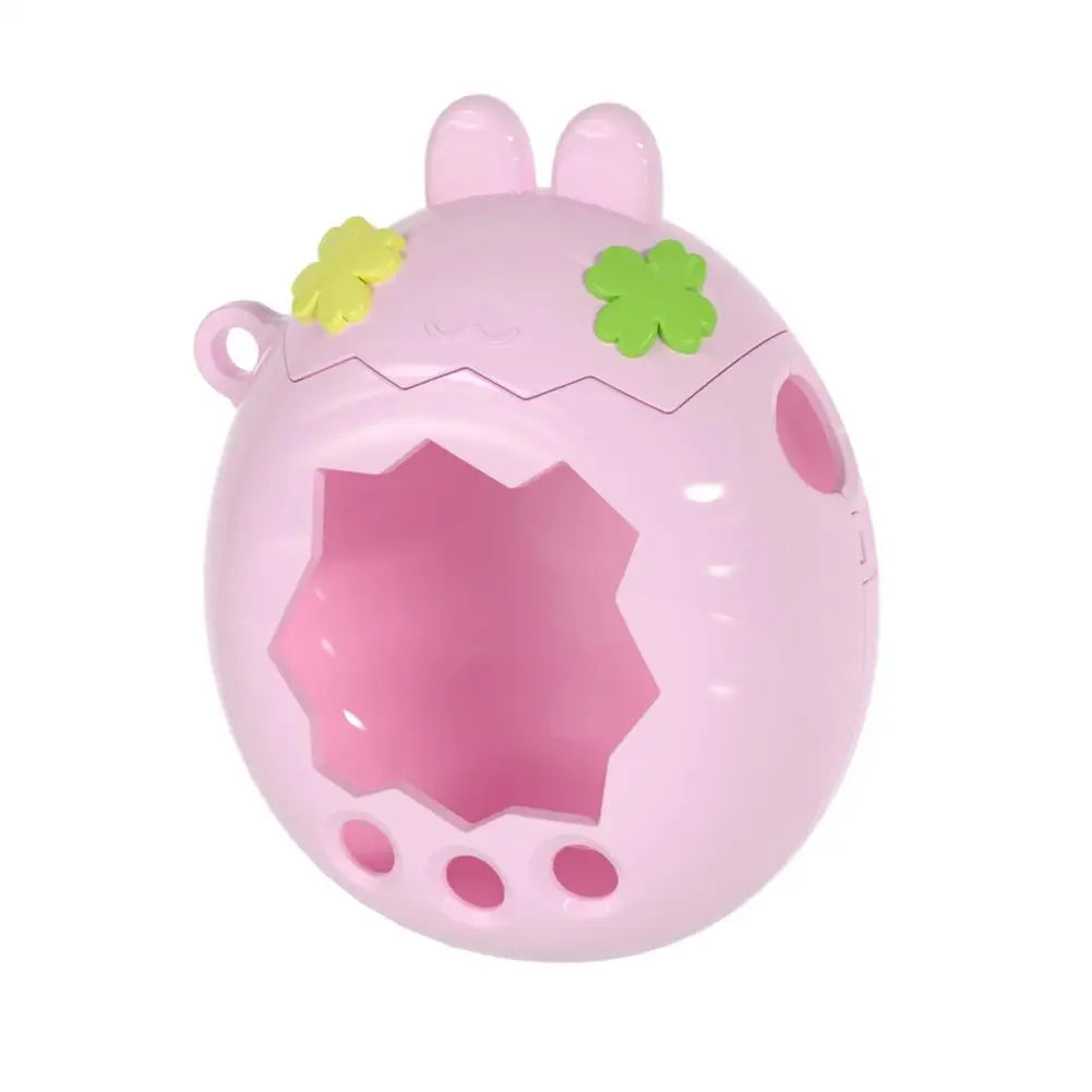 For Tamagotchi Paradise Case Flexible Silicone Splash Resistant Protective Shell Bunny Ears Flower Clover Cute Accessory Quake G