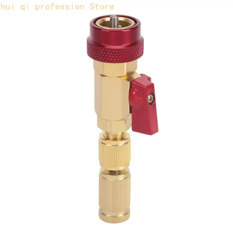 Automotive Air Conditioning Service Tool with Metal Grip Control for R134a Manual Maintenance, Repair Use, and Garage Work H8WE Quake A. CN