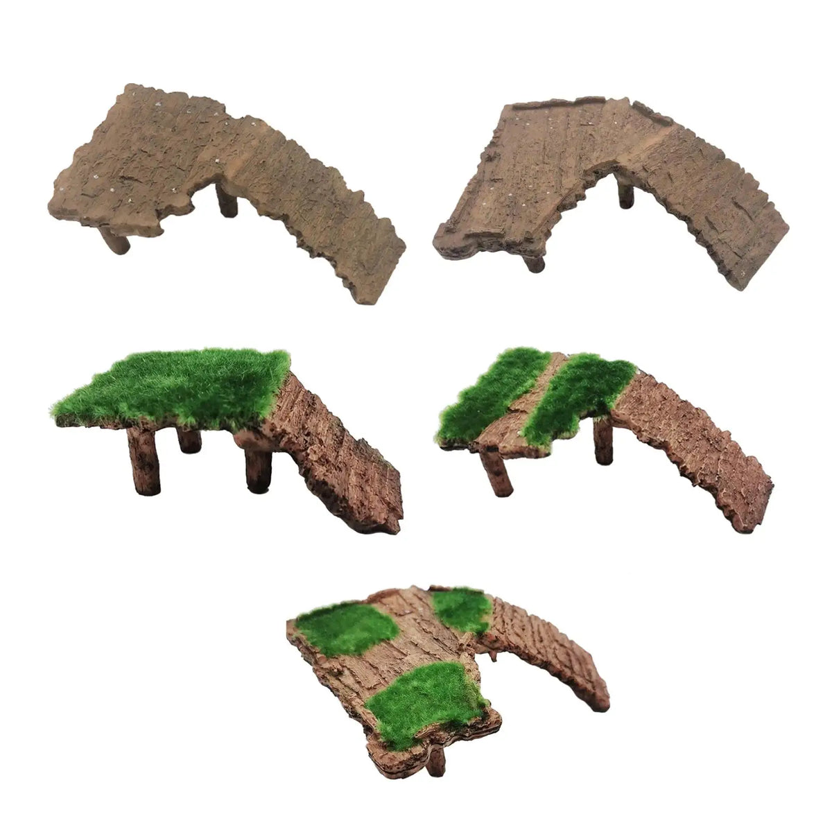 Poly-resin Turtle Reptile Climbing Ladder Basking Resin Climbing Ladder Design Multifunctional for Quake