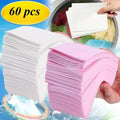 60 Pieces of Laundry Detergent Cleaning Pad Strong Stain Remover Long-lasting Fragrance Laundry Soap Washing Machine Clothes Quake Mixing 2 Set-60 Pcs