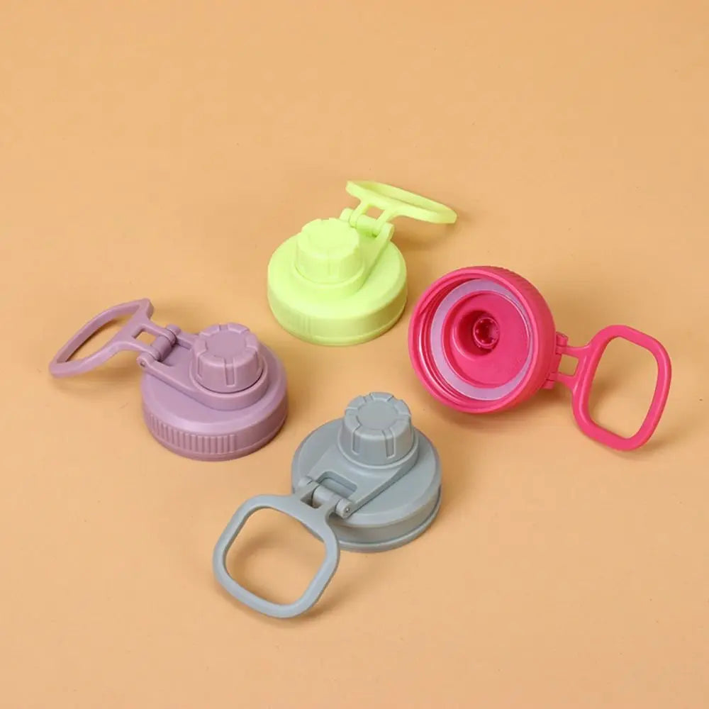 Universal Plastic Bottle Lid Replacement Multicolor Cup Cap Splash Spill Proof Water Bottle Cover Bottle Accessories Quake
