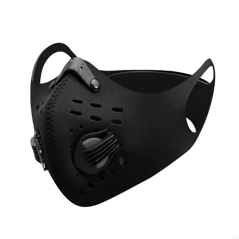 Filters Reusable Antidust Unisex Mouth Face Filter Breathable Earloop Smokes Pollen for Outdoor Cycling,Sport K1KF Quake Black China Mainland