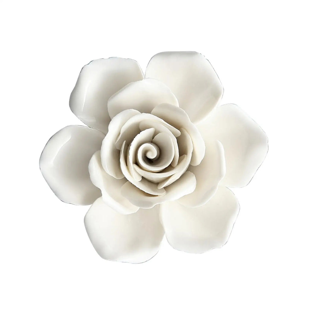 3D Ceramic Flower Wall Decor Wall Decoration Decoration Artificial Flower for Quake
