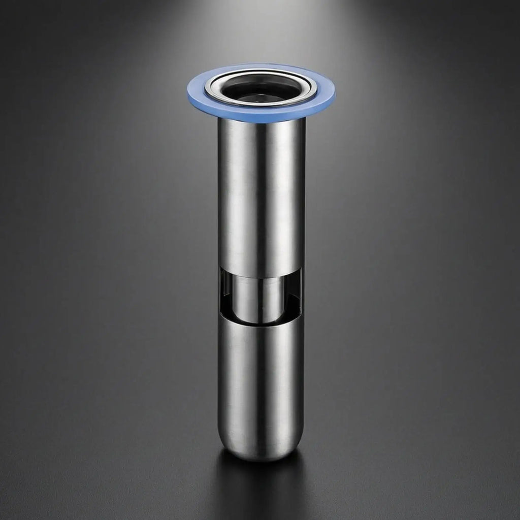 Floor Drain Core with Backflow Preventer Rapid Drainage Stainless Steel Bathroom Floor Drain Replacement Core Rust-Resistant Quake