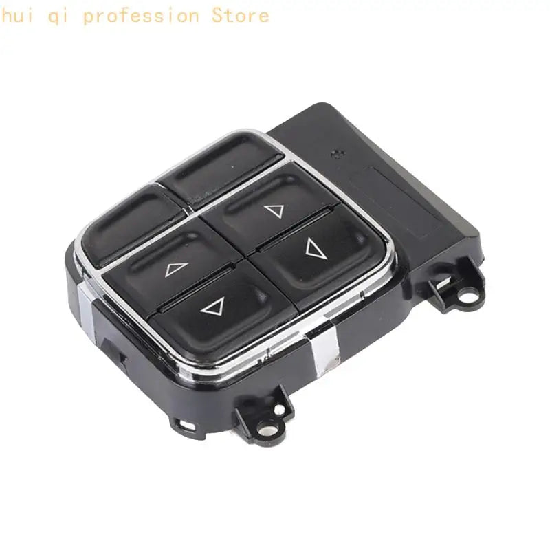 Vehicle Steering Wheel Control Button Part for Cruise Command Repair, Plastic Housing Detail, Ref 56054450AA, Single Unit H8WE Quake CN black