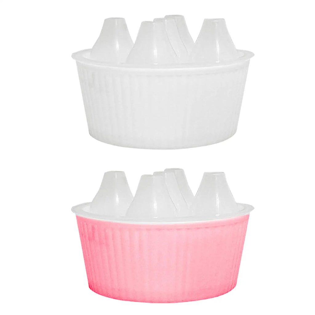 Hydroponic Planter Container with Stable Bottom Self Watering Flower Pot for Tabletop Decorative Indoor Outdoor Planting Quake
