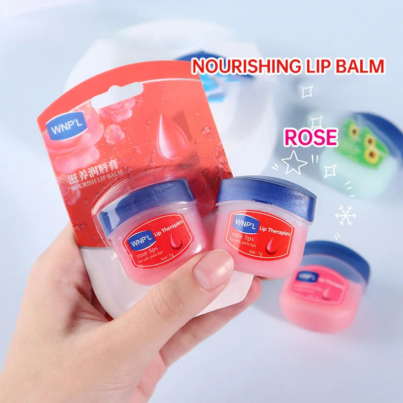 Moisturizing Lip Balm Sets Lipstick Makeup Natural Plant Lip Balm Anti-Cracking Lips Nourishing Lip Care Strawberry Honey Quake 1pcs