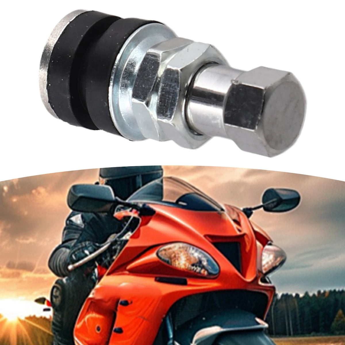 Dust Cap Tubeless Valve Tubeless Valve 3.2cmx1.1cm Bicycle For Motorcycle High Reliability No Stable Characteristics Quake