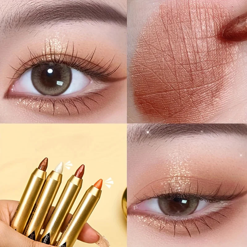 Waterproof Eyeshadow Stick - Matte To Shimmer Long-Lasting Wear, High Pigmentation, Versatile Colors Quake