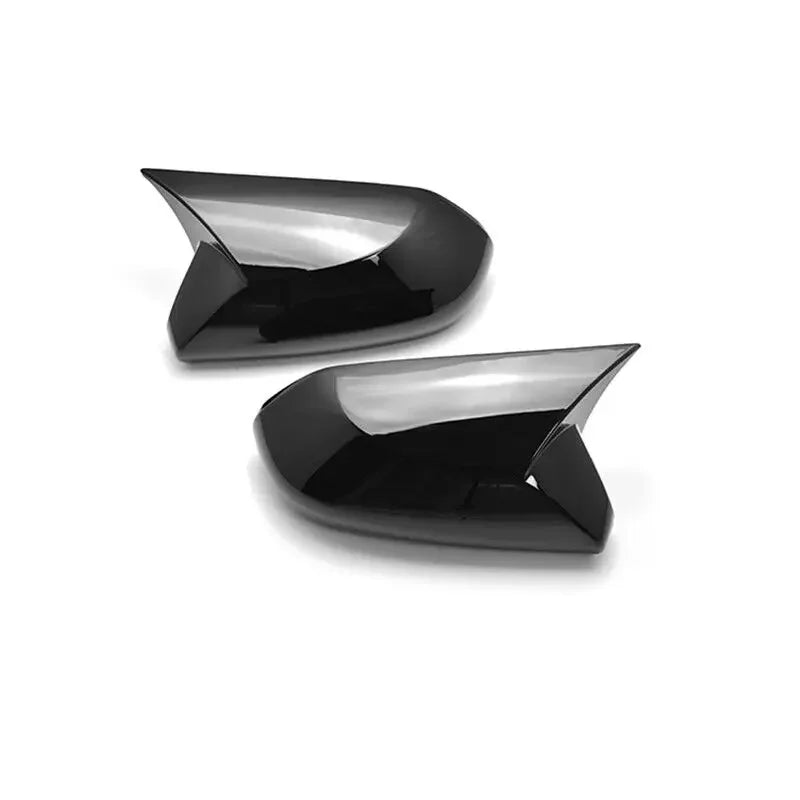 For Toyota Corolla 2019 2020 2021 2022 Rearview Side Mirror Cover Wing Cap Exterior Door Rear View Case Trim Carbon Fiber Look Quake