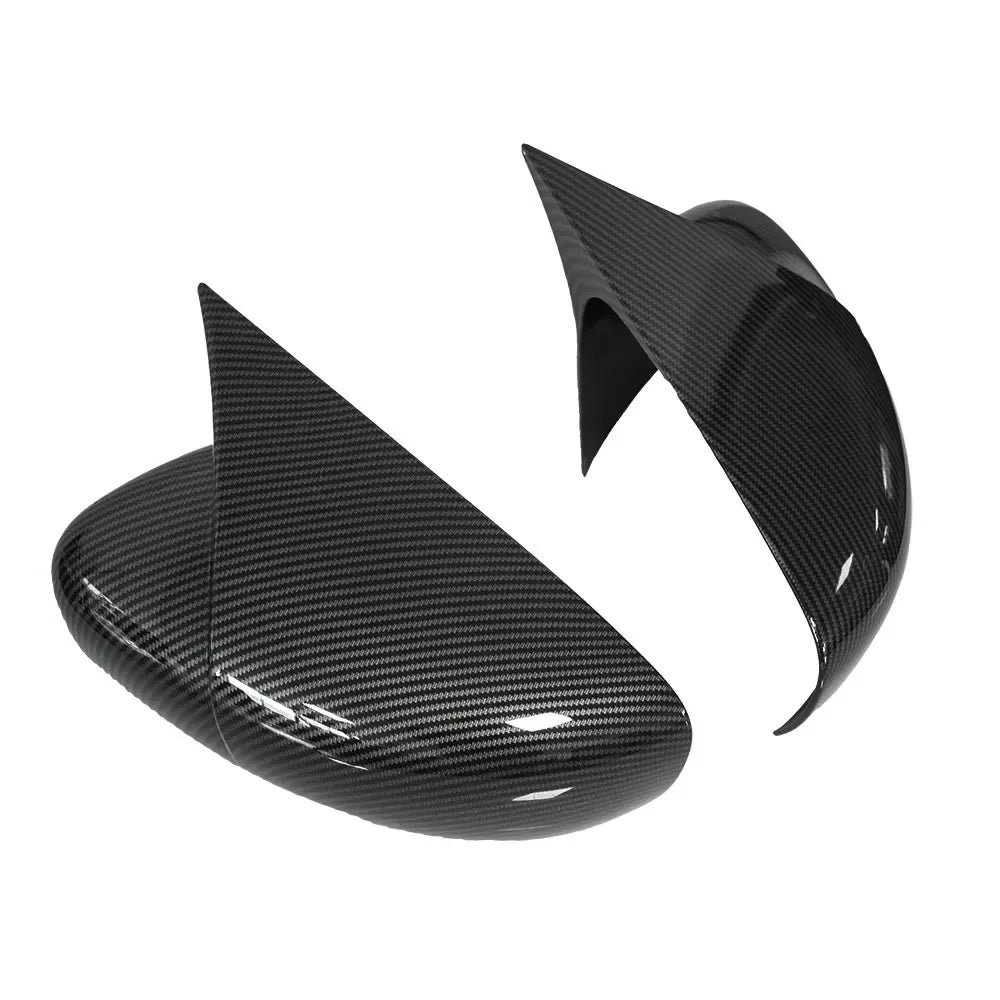For Renault Zoe 2019-2024 Clio Captur Car Sticker Rearview Side Mirror Cover Wing Cap Exterior Case Trim Accessories Decoration Quake