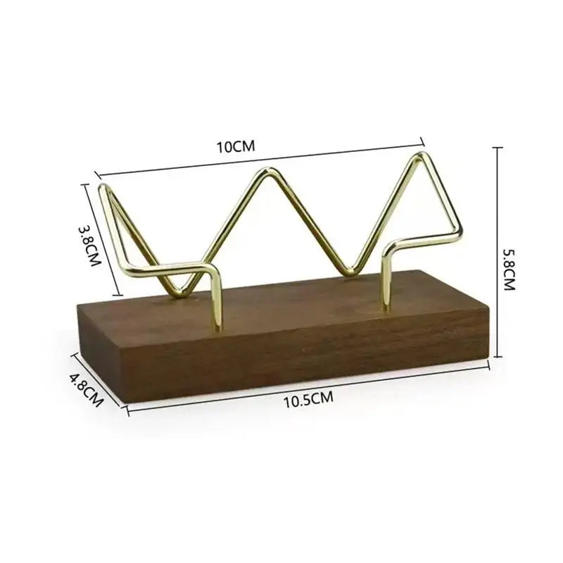1Pcs Wooden Business Card Holder Organizer Office Desk Display Stand Tabletop Home Storage Accessories Quake A1