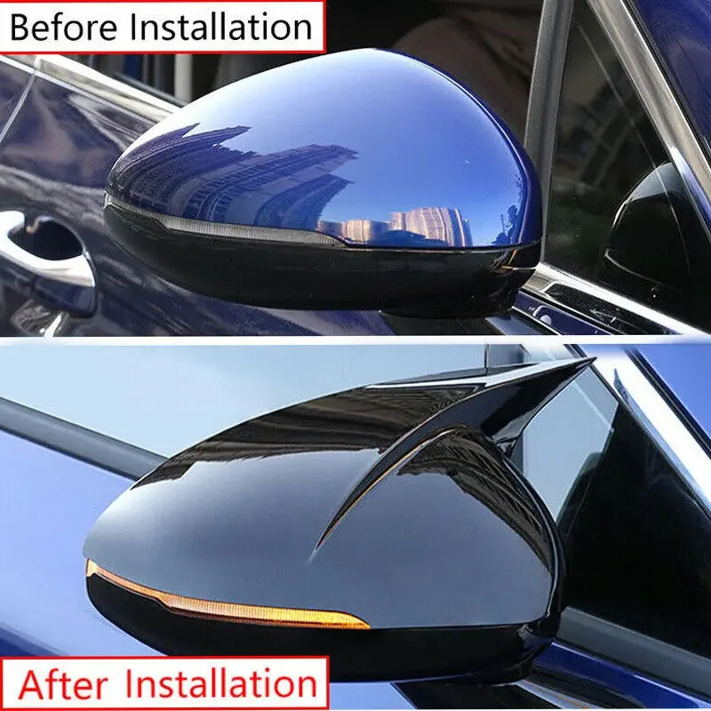 For KIA K5 Optima 2020 2021 2022 2023 Car Sticker Rearview Side Mirror Cover Wing Cap Exterior Door Rear View Case Trim Carbon Quake