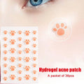 Hydrocolloid Acne Pimple Patch 36 Counts Cute Cat Paws Shaped Acne Absorbing Cover Patch, Invisible For Acne Dots Quake 36Pcs Hydrocolloid China
