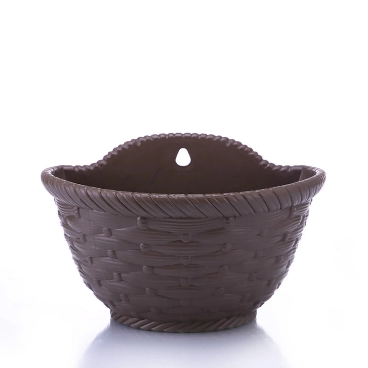 Hanging Flower Pot Wall Mounted Flower Holders Hanging Fence Planter for Yard Indoor Outdoor Backyard Balcony Home Decoration Quake Coffee