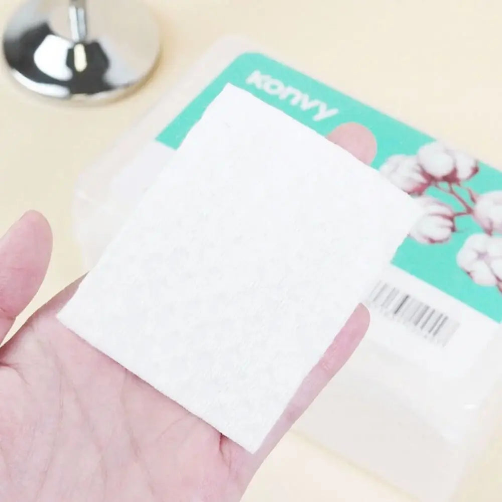 1000Pcs/Box Portable Disposable Double-sided Makeup And Makeup Removal Cotton Pads For Cleaning And Wet Application Quake